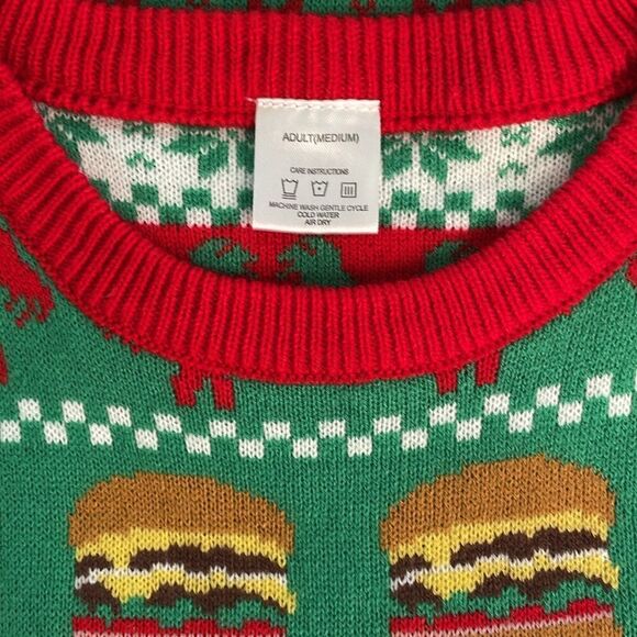 RARE In-N-Out Burger Christmas Sweater 2020 Edition Unisex - Picture 4 of 6